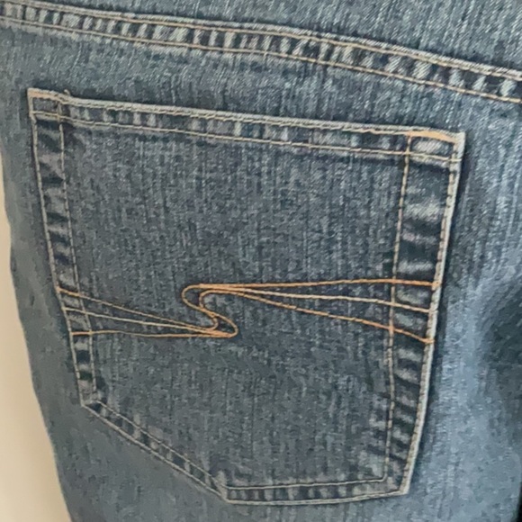 Santana Canada Blue Straight Jeans Classic Style - Picture 4 of 8